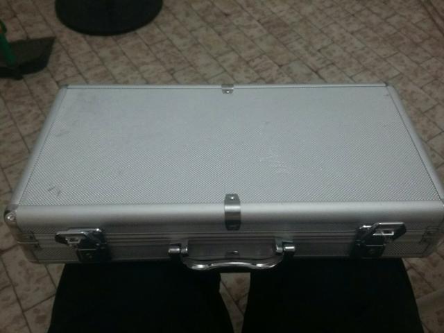 Maleta p/ jogo de poker