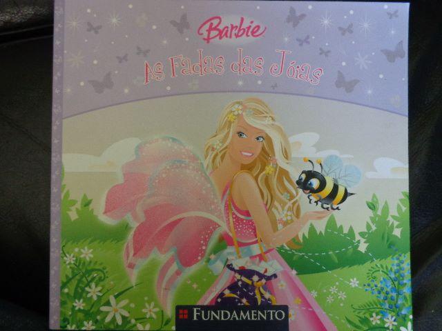 NOVO Livro Barbie As Fadas da Joias