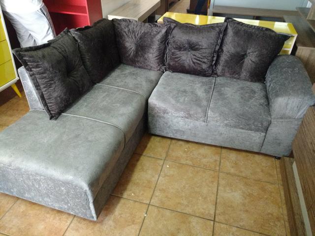 Sofa de Canto Sued com 5 Lugares Varias Cores !