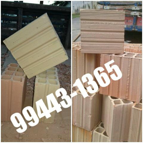 Tijolos Areia e seixo