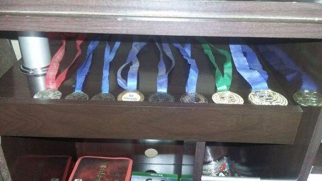 8 medalhas para colecionar