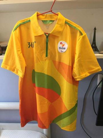 Camisa Oficial Paralimpíadas Rio 
