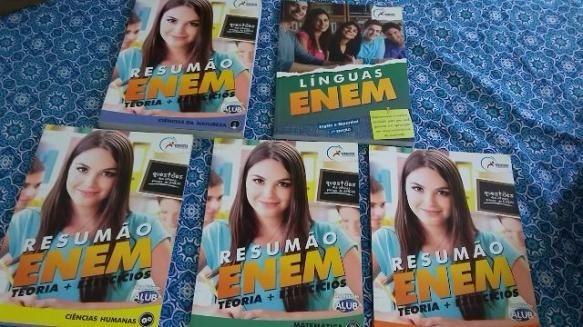Coleção Completa Livros do Enem  Oportunidade Apenas