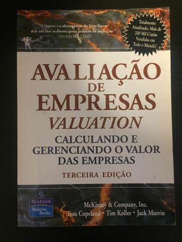 Livro: Avaliação de Empresas - Valuation