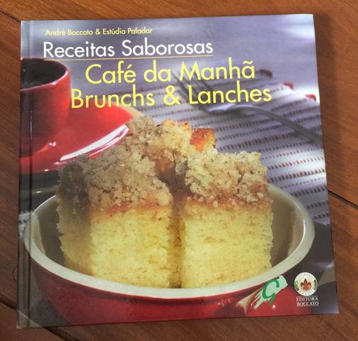 Livro - Receitas Saborosas. Cafe Da Manha Brunch E Lanches
