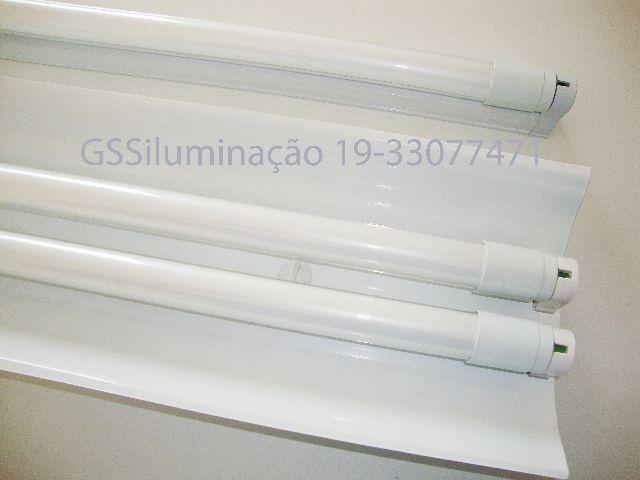 Lâmpada Led Tubular 60cm,120cm e 240cm 9w,18w e 40w k