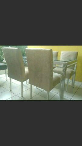 Mesa 4 cadeiras (produto de qualidade!)oi