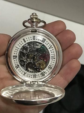 Relógio de bolso de corda the heritage collection