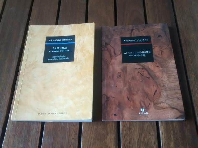 2 Livros Psicologia/Psicanálise - Antônio Quinet