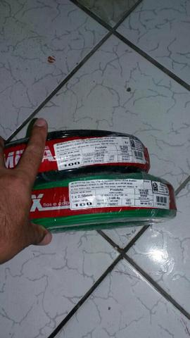 Cabo flexível 2,5mm com 100 metros. marca metalflex 
