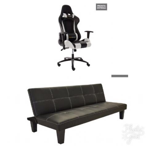 Cadeira game e sofá