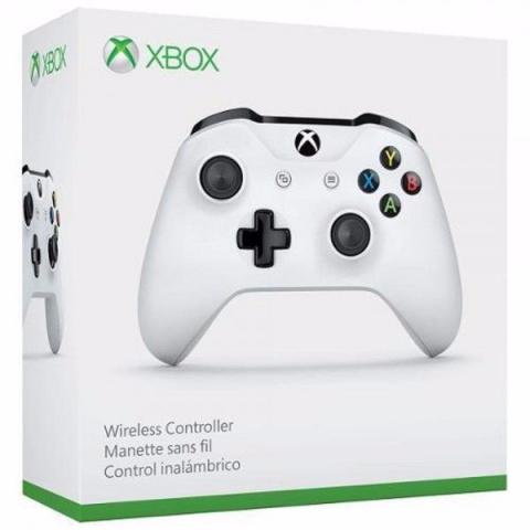 Controle Xbox One S Wireless Slim - Branco - Garantia de 3