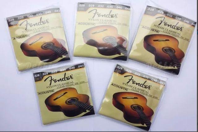 Encordoamento Corda Violão Fender Aço