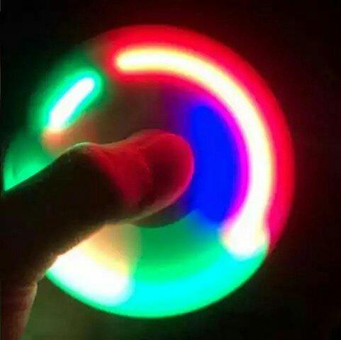 Fidget spinner com led