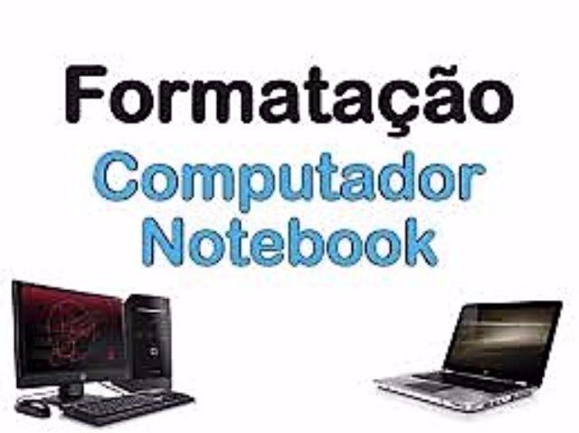 Formatação Completa de Computadores e Notebook Com