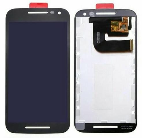 Frontal modulo tela touch display lcd moto g3
