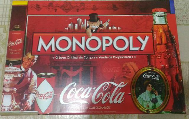 Jogo Monopoly Edição Coca Cola