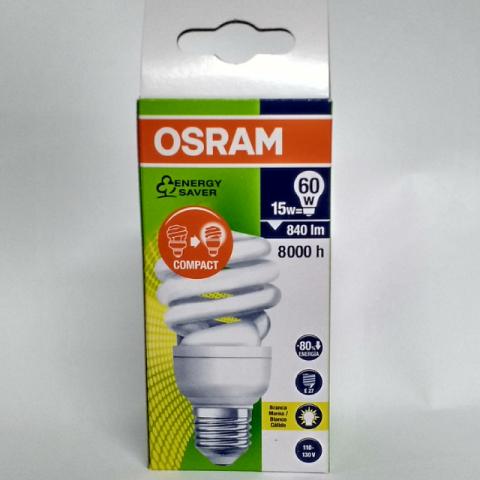 Kit 10 Lâmpadas Fluorescente Espiral 15w Ev Osram