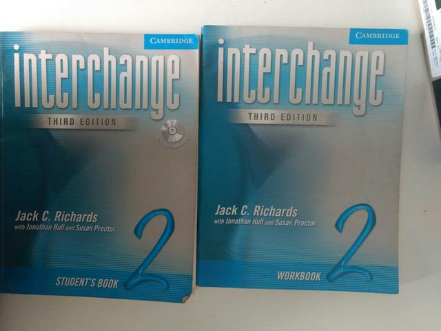 Livro Interchange 2 (Workbook +Student`s book)