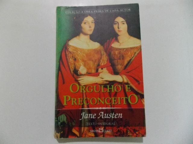 Livro Orgulho e Preconceito de Jane Austen