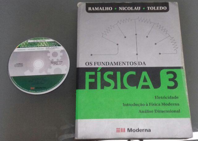 Livro Os Fundamentos Da Física 3 Ramalhoe Nicolaue Toledo