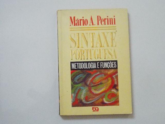 Livro Sintaxe Portuguesa-Mario Perini