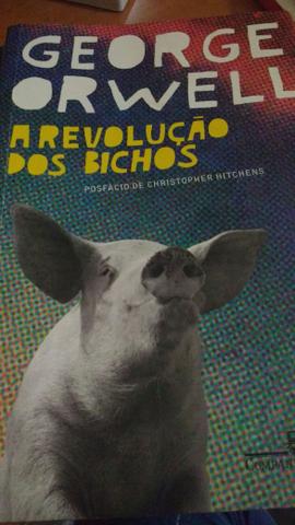 Livro " a revolução dos bichos"