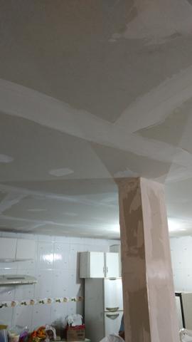 Divisórias de gesso, forro de gesso e sancas