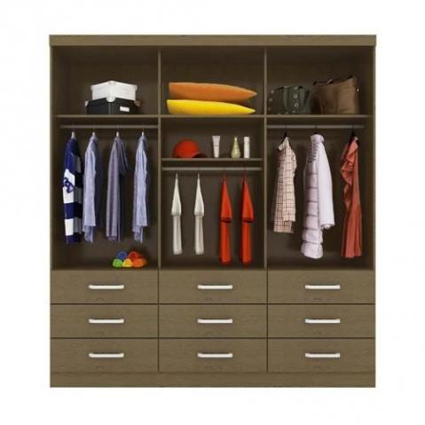 Guarda-Roupa/Roupeiro Demóbile Paraíso, 3 Portas de