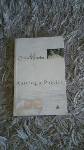 Livro Antologia Poetica - Cecília Meireles