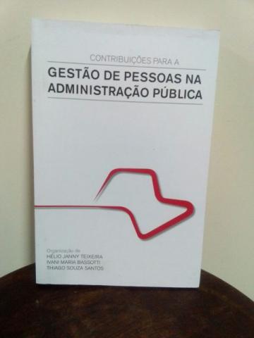 Livro "Gestão de pessoas na administração pública"