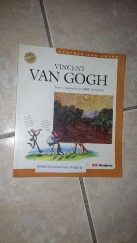 Livro escolar van gogh 7 ano editora moderna