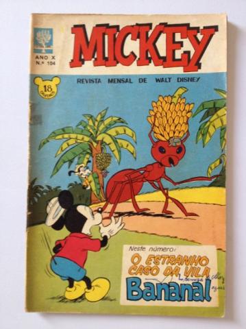 Mickey Nº104 Original - Ano 