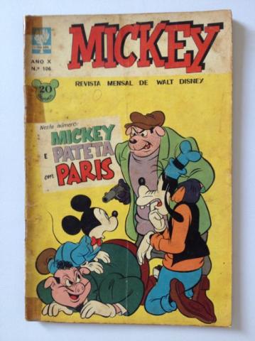 Mickey Nº106 Original - Ano 