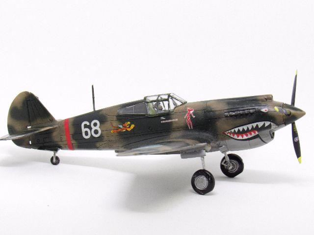 Miniatura Curtiss Hawk 81-A-2