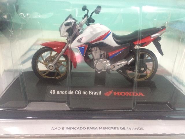 Miniatura Moto Honda Cg Titan