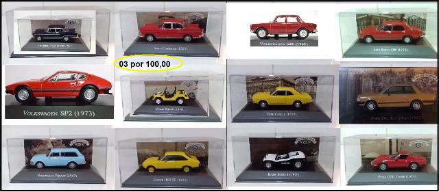 Miniaturas carros nacionais