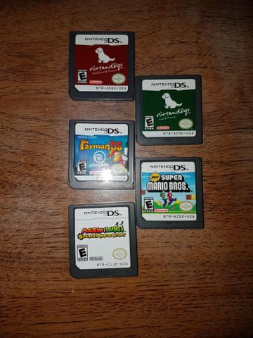 Nintendo DS jogos variados