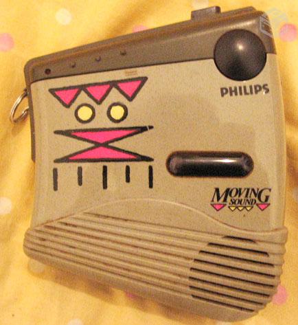 Philips Stereo Cassette Player Retrô