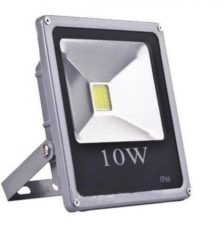 Refletor LED Cob 10 Watts - IP 65 - Bivolt
