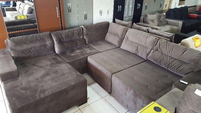 Sofá Gigante direto da fábrica com assentos retráteis e