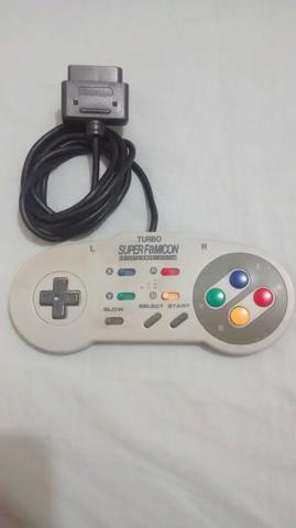 Super Nintendo. Controle Turbo