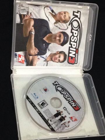 Topspin 3 tennis ps3 playstation completo