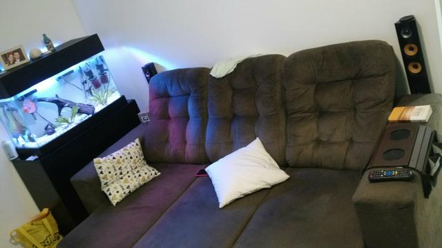 Vendo sofá retrátil reclinável semi novo