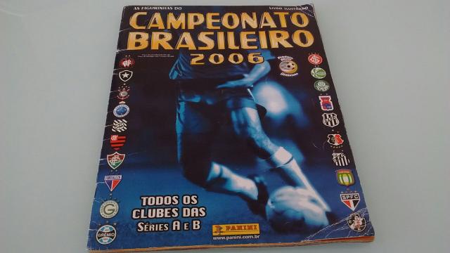 Álbum de figurinhas Campeonato Brasileiro de  completo