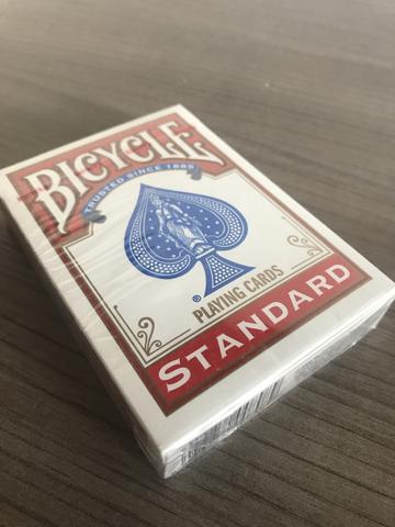 Baralho Bicycle vermelho original lacrado