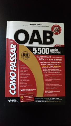 COMO PASSAR NA OAB - 16. edição