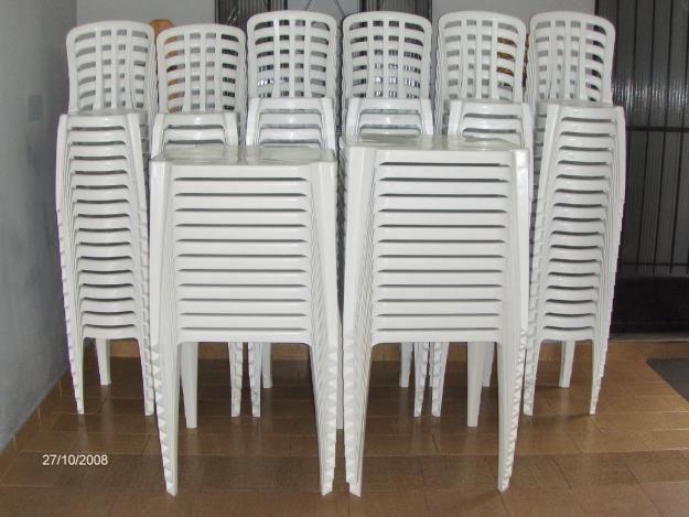 Cadeira e mesas brancas goyana novas - entregamos com taxa