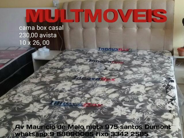 Cama box casal nova 15 unidades