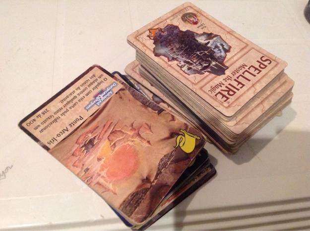 Cards da Primeira Edição  do jogo Spellfire -